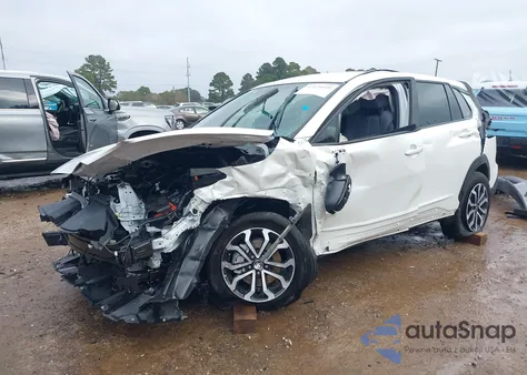 2025 Toyota Corolla Cross Hybrid S from USA, damaged, VIN 7MUFBABG2SV088737